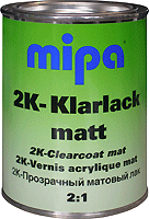 MIPA 2K CCM mat finish lak