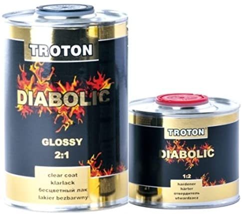 Troton Diabolic 2K klarlak/klarlak mat